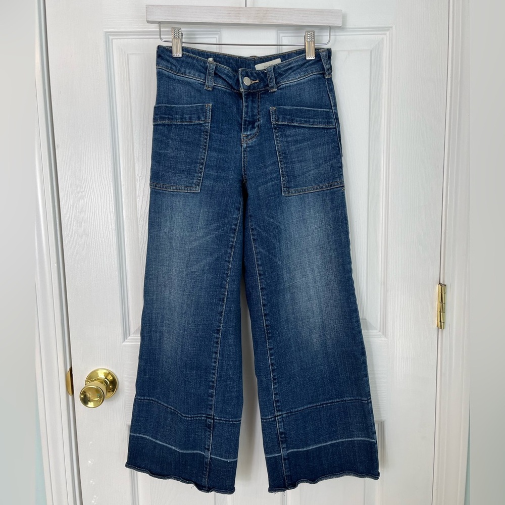 Pilcro and the Letterpress Melanie Wide Leg Crop